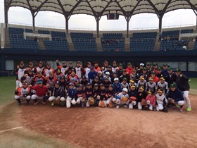 埼玉アストライア×アサヒトラスト合同野球教室開催！ 埼玉アストライアさんに掲載されました。